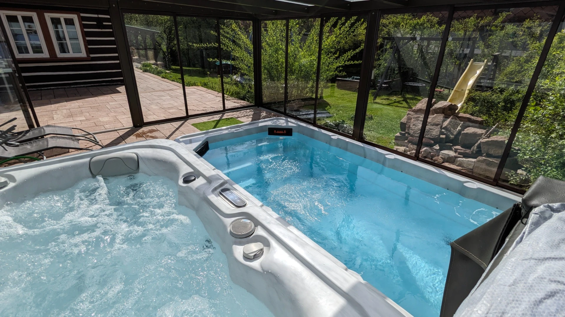 Wellness zázemí chaty